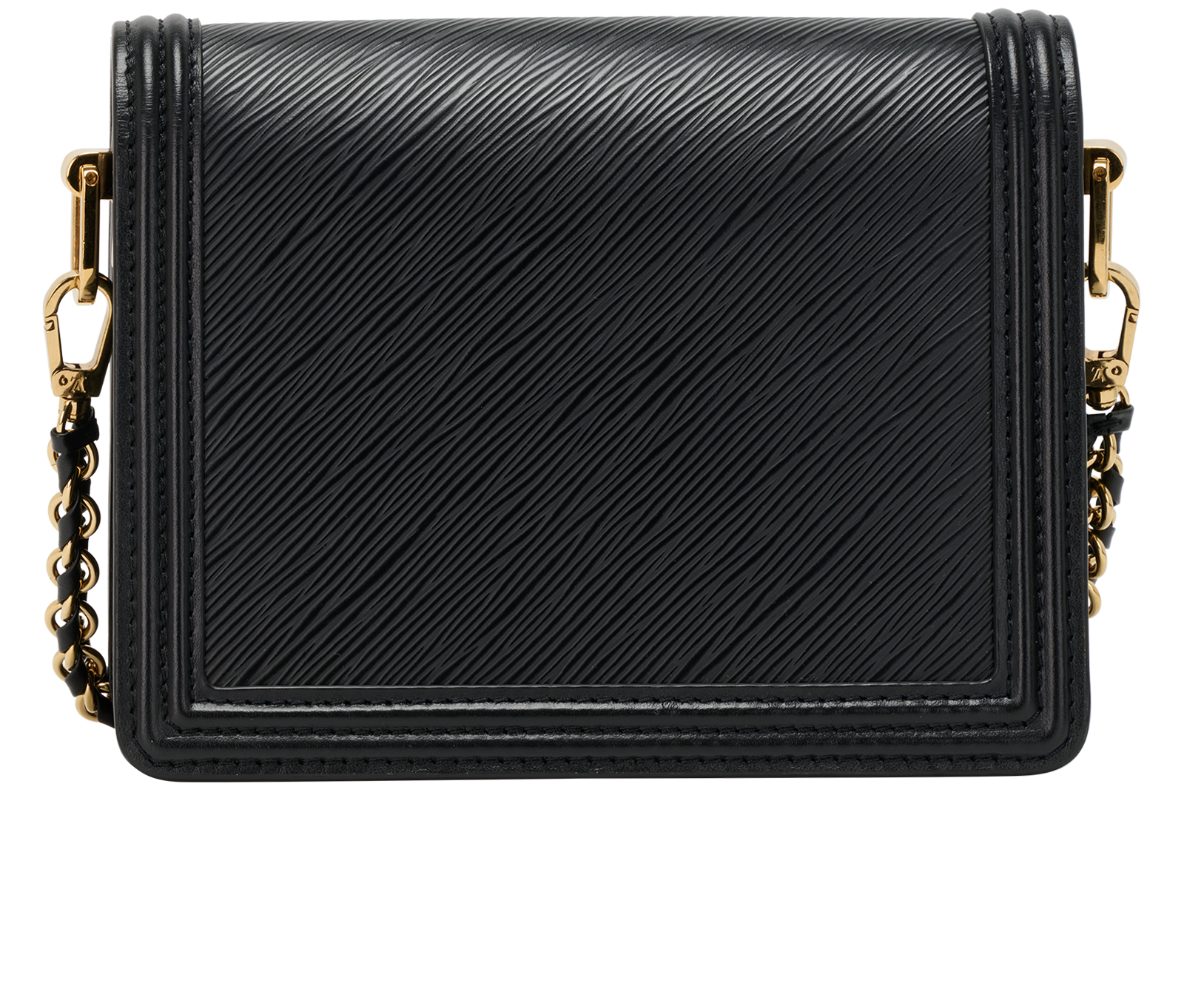 Mini Dauphine, &pound;1,200, Handbags, Black, Leather, Back view